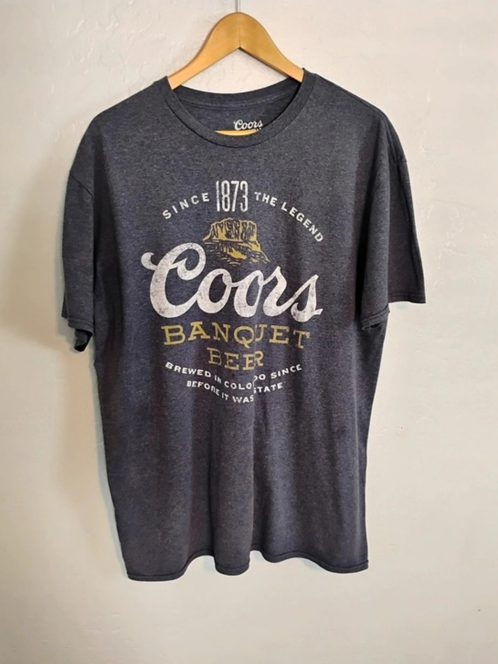 Coors Graphic Tee Gray XL
